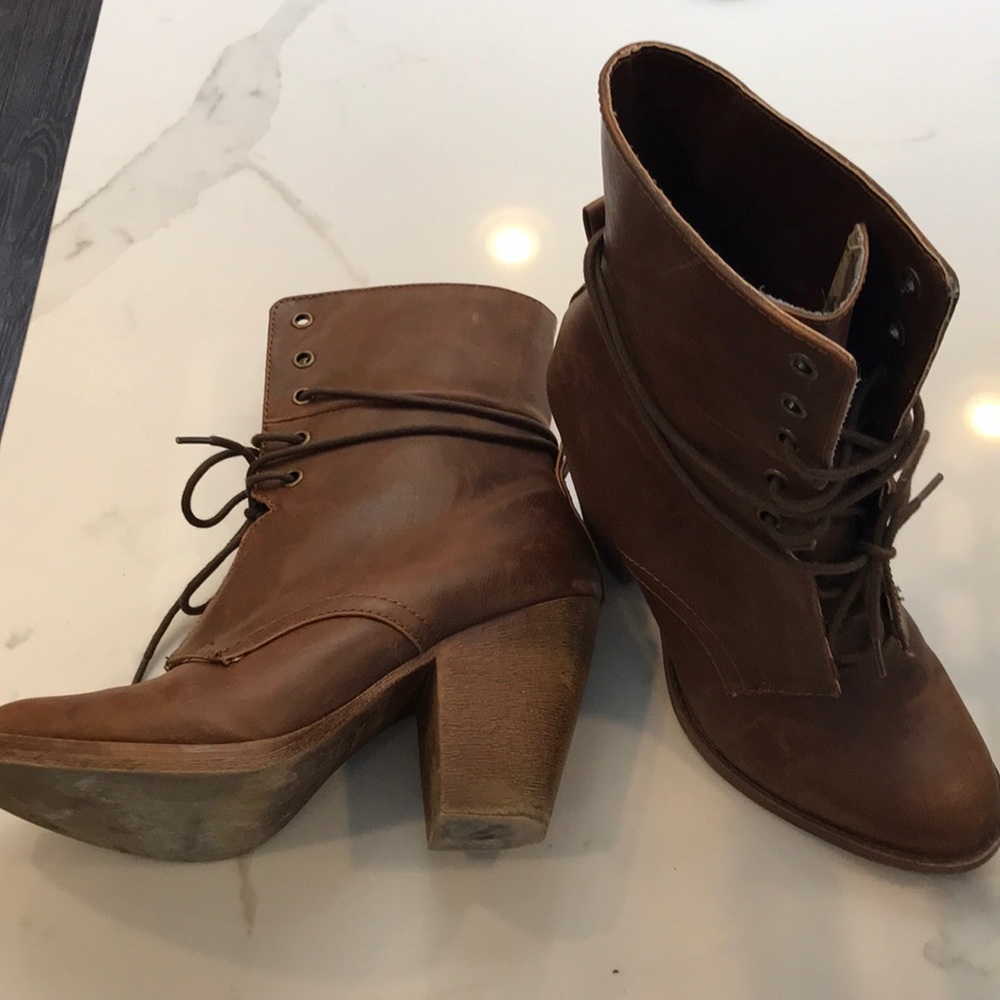 Landon rebel lace up bootie